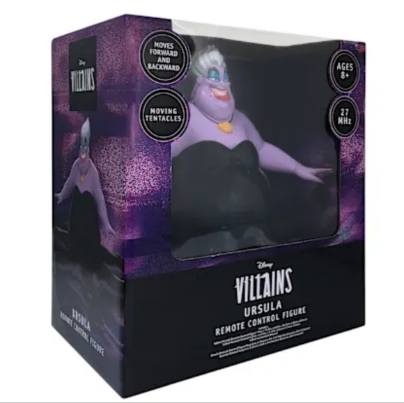 Disney Other - Disney Villains Ursula Remote Control Figure NIB GIFT